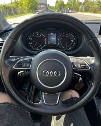 Audi A3 cena 73500 przebieg: 149000, rok produkcji 2014 z Szczecin małe 137